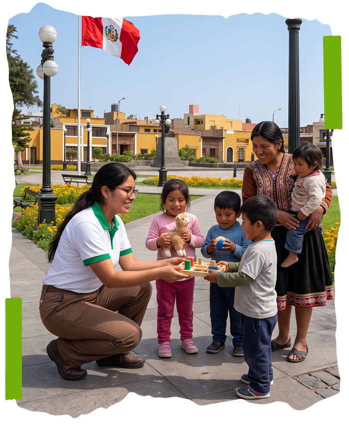 Beneficiados del programa de reciclaje