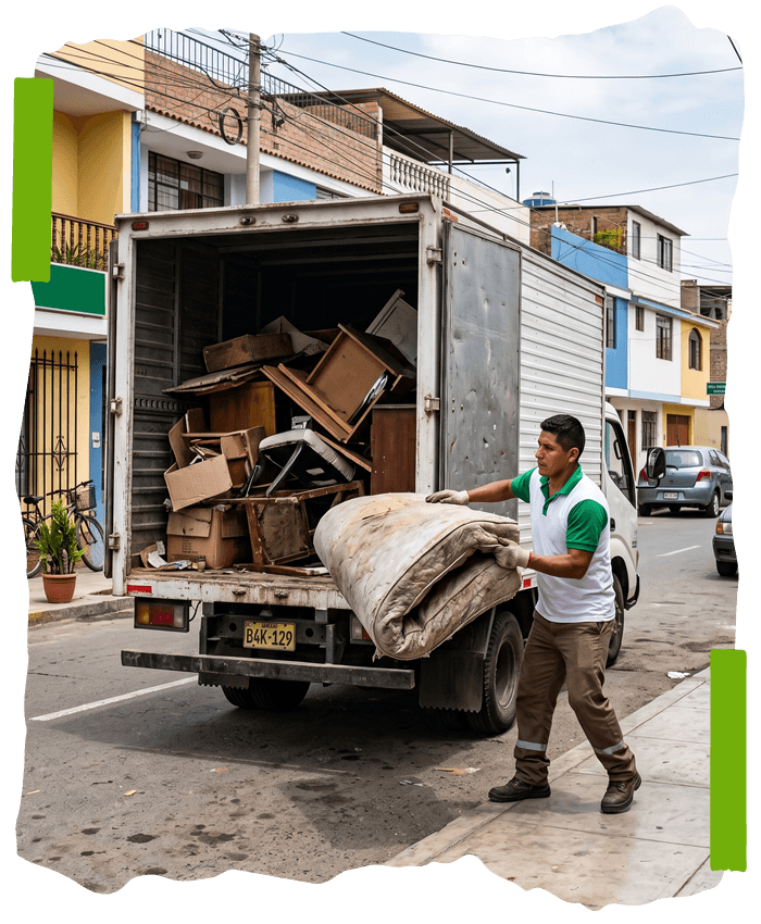 Recojo de reciclaje a domicilio