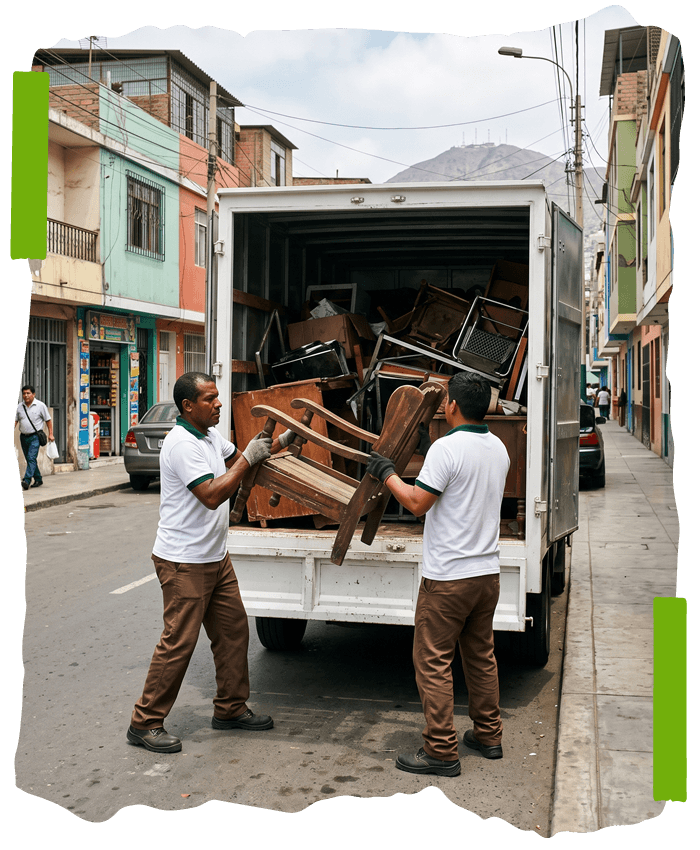 Recojo de reciclaje a domicilio