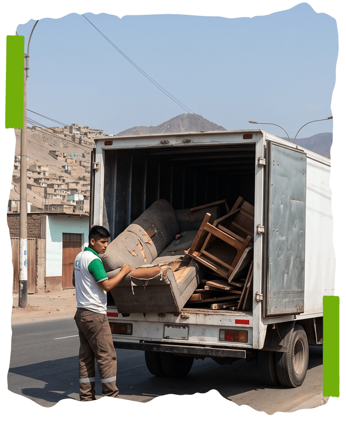 Recojo de reciclaje a domicilio