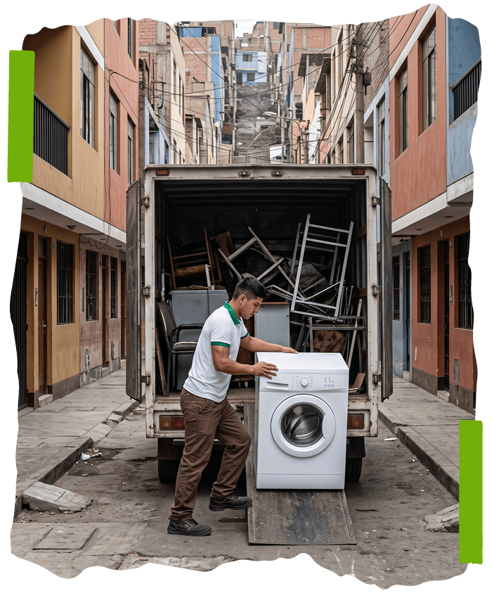 Recojo de reciclaje a domicilio
