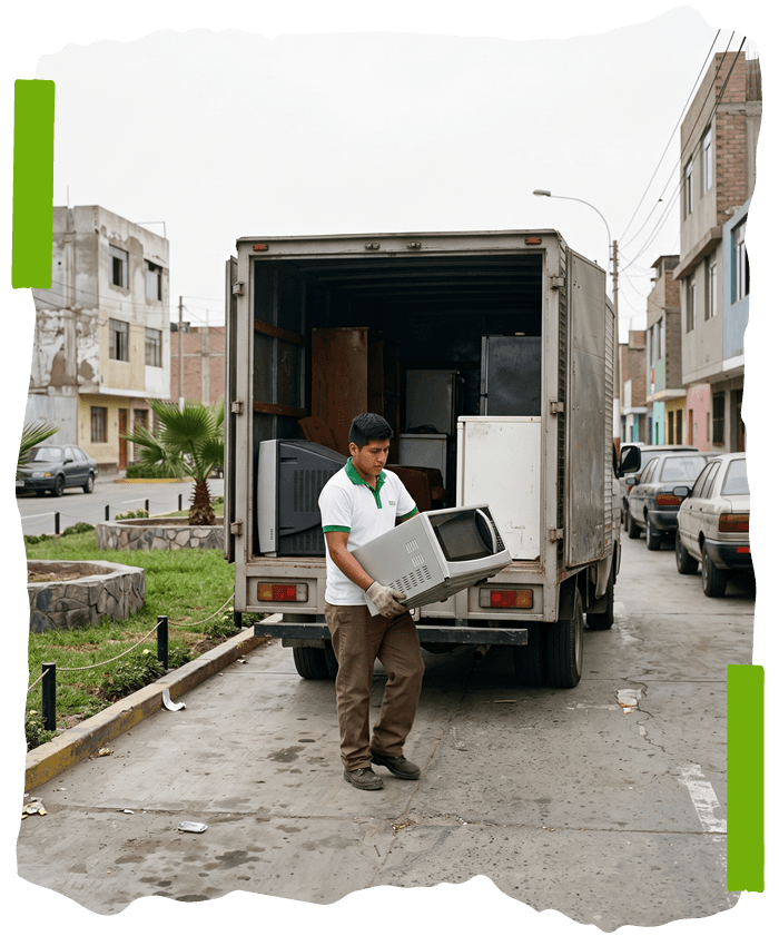 Recojo de reciclaje a domicilio