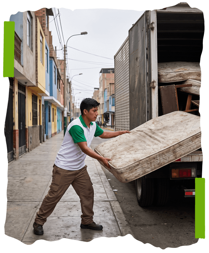 Recojo de reciclaje a domicilio