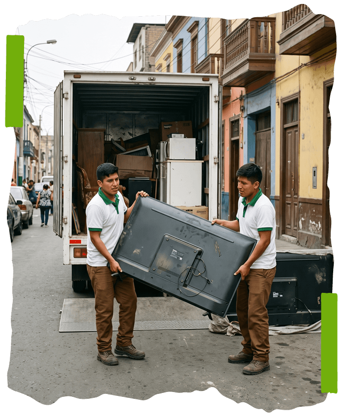 Recojo de reciclaje a domicilio