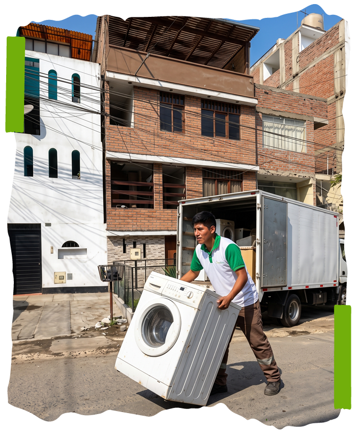 Recojo de reciclaje a domicilio