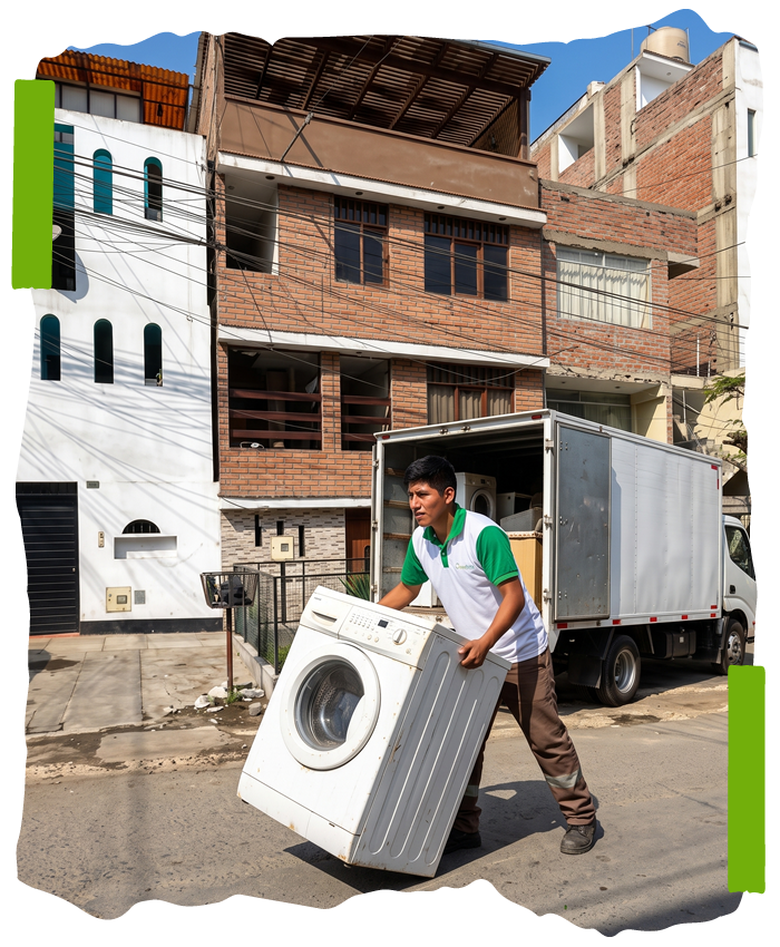 Recojo de reciclaje a domicilio