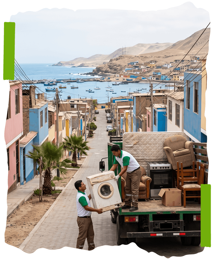 Recojo de reciclaje a domicilio