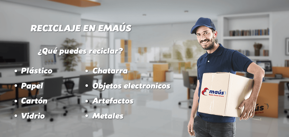 Reciclaje en Emaús