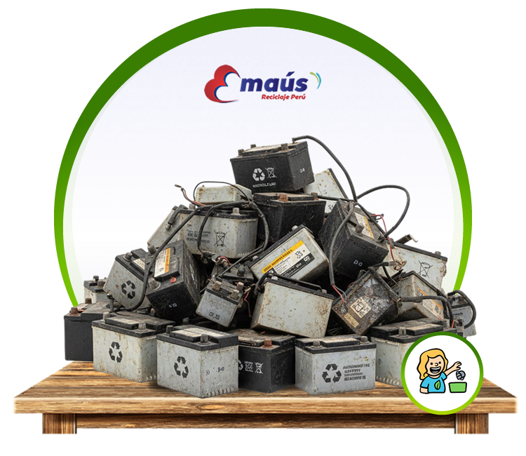 Reciclaje  de baterias de auto