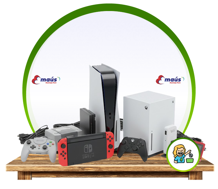 Reciclaje de Consolas videojuegos Lima