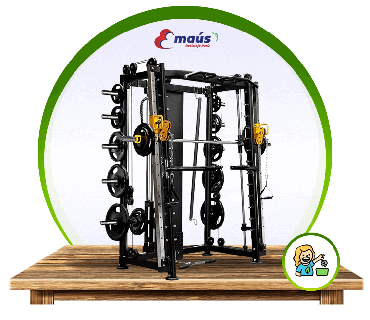 Reciclaje de máquinas de gimnasio  Lima