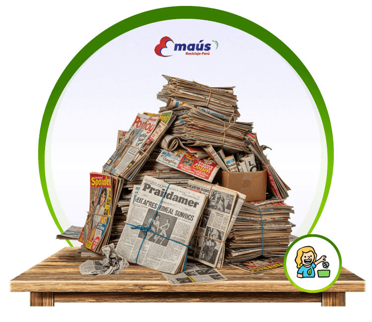 Reciclaje de revistas