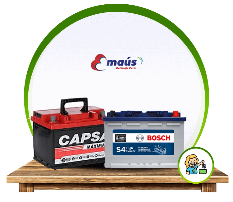 Reciclaje  de baterias de auto