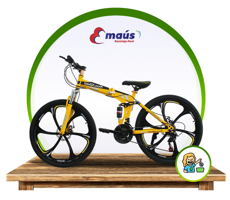 Reciclaje de bicicletas en desuso