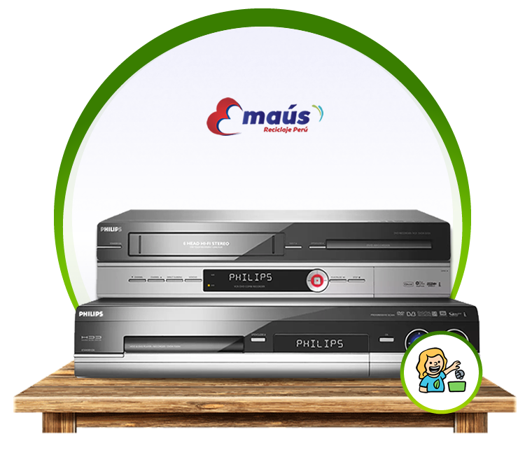 Reciclaje de DVD y Bluray en desuso